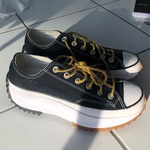 Black Platform Converse